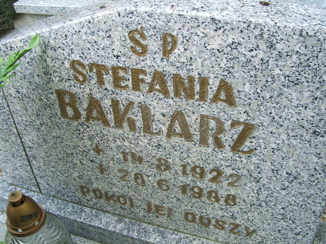 Edward Baklarz 1924 Głubczyce - Grobonet - Wyszukiwarka osób pochowanych