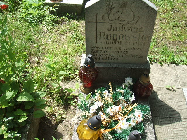Jadwiga Rogowska 1956 Głubczyce - Grobonet - Wyszukiwarka osób pochowanych