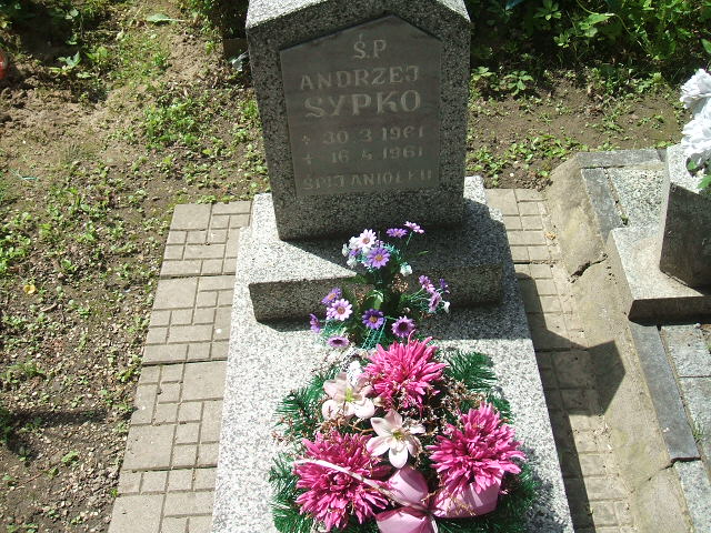 Andrzej Sypko 1961 Głubczyce - Grobonet - Wyszukiwarka osób pochowanych