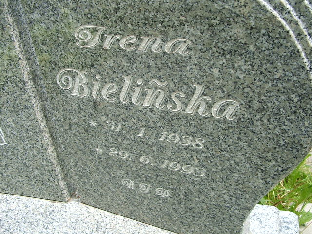 Irena Bielińska 1938 Głubczyce - Grobonet - Wyszukiwarka osób pochowanych