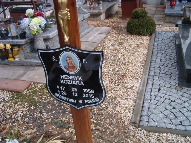 Henryk Koziara 1958 Głubczyce - Grobonet - Wyszukiwarka osób pochowanych