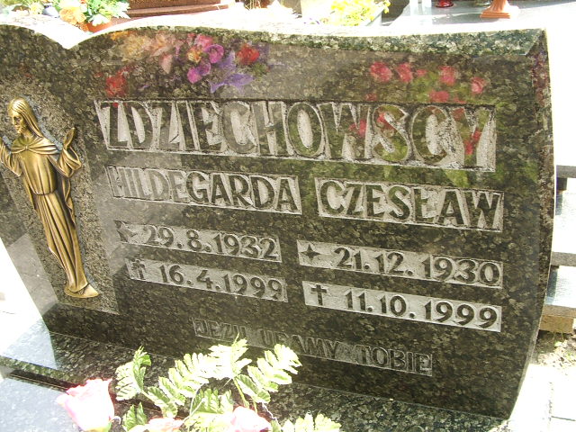 Hildegarda Zdziechowska 1932 Głubczyce - Grobonet - Wyszukiwarka osób pochowanych