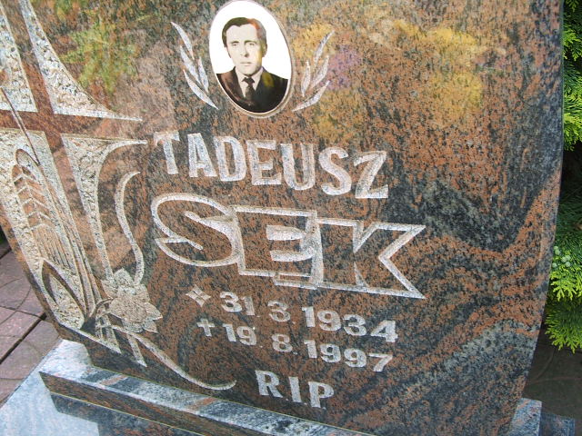 Tadeusz Sęk 1934 Głubczyce - Grobonet - Wyszukiwarka osób pochowanych