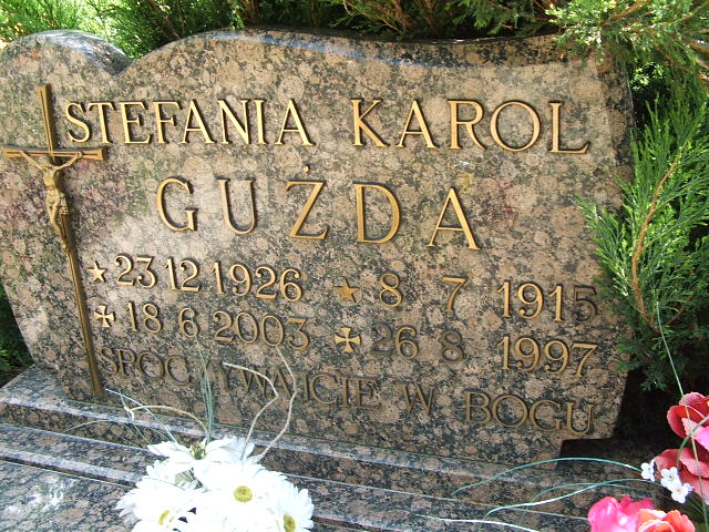 Andrzej Gużda 1968 Głubczyce - Grobonet - Wyszukiwarka osób pochowanych