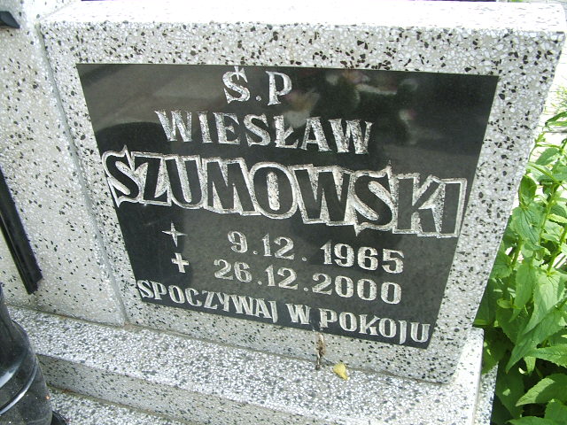 Wiesław Szumowski 1965 Głubczyce - Grobonet - Wyszukiwarka osób pochowanych