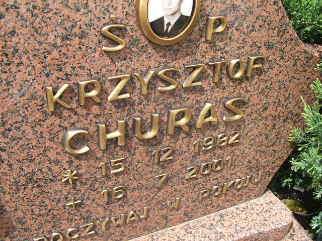 Krzysztof Churas 1982 Głubczyce - Grobonet - Wyszukiwarka osób pochowanych