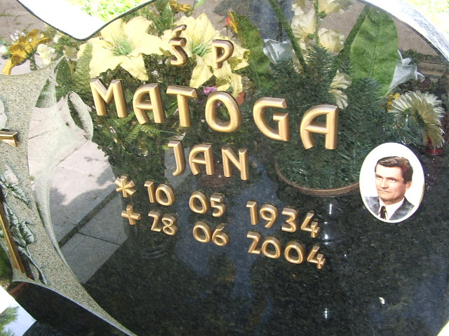 Jan Matoga 1934 Głubczyce - Grobonet - Wyszukiwarka osób pochowanych