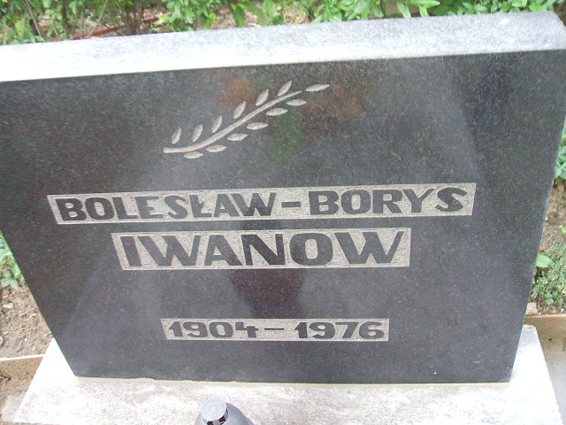 Bolesław- Borys Iwanow 1904 Głubczyce - Grobonet - Wyszukiwarka osób pochowanych