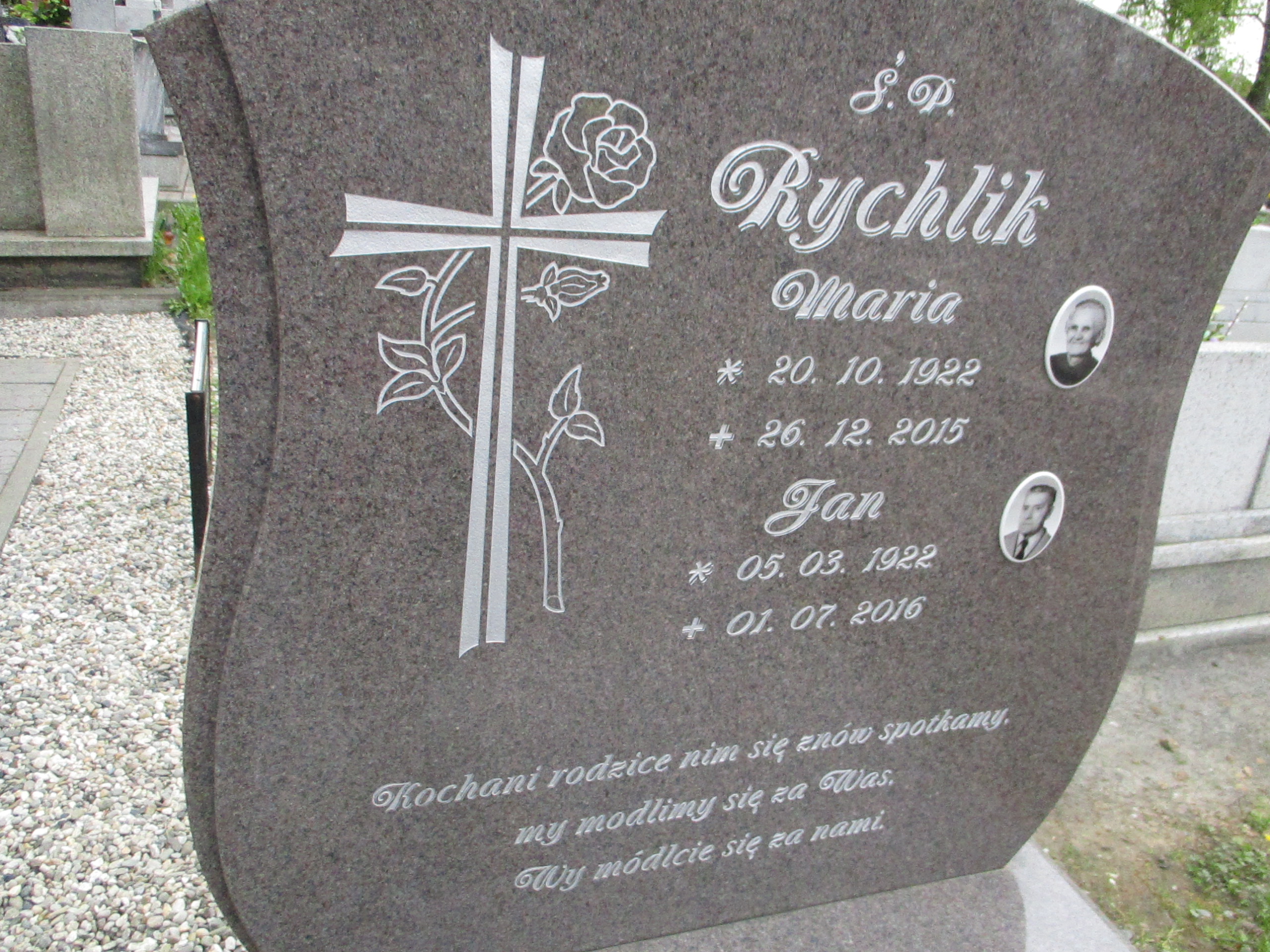 Maria Rychlik 1922 Głubczyce - Grobonet - Wyszukiwarka osób pochowanych