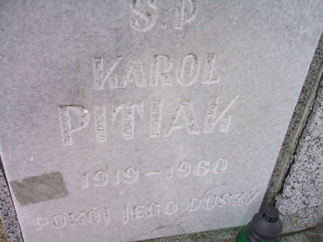 Stanisława Pitiak 1927 Głubczyce - Grobonet - Wyszukiwarka osób pochowanych