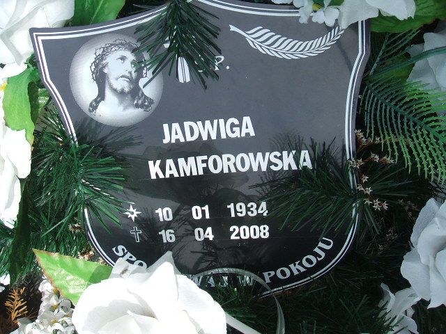 Jadwiga Kamforowska 1934 Głubczyce - Grobonet - Wyszukiwarka osób pochowanych