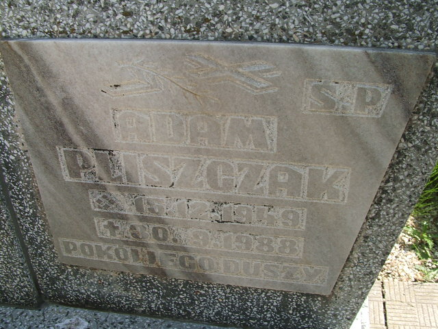 Adam Pliszczak 1949 Głubczyce - Grobonet - Wyszukiwarka osób pochowanych