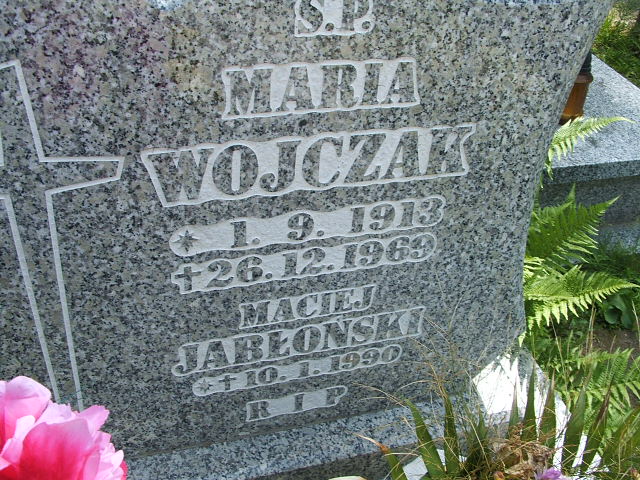 Maria Wojczak 1913 Głubczyce - Grobonet - Wyszukiwarka osób pochowanych
