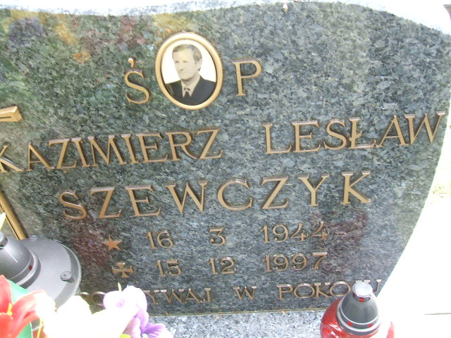 Kazimierz Lesław Szewczyk 1944 Głubczyce - Grobonet - Wyszukiwarka osób pochowanych