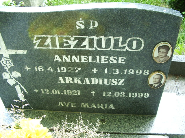 Anneliese Zieziulo 1927 Głubczyce - Grobonet - Wyszukiwarka osób pochowanych