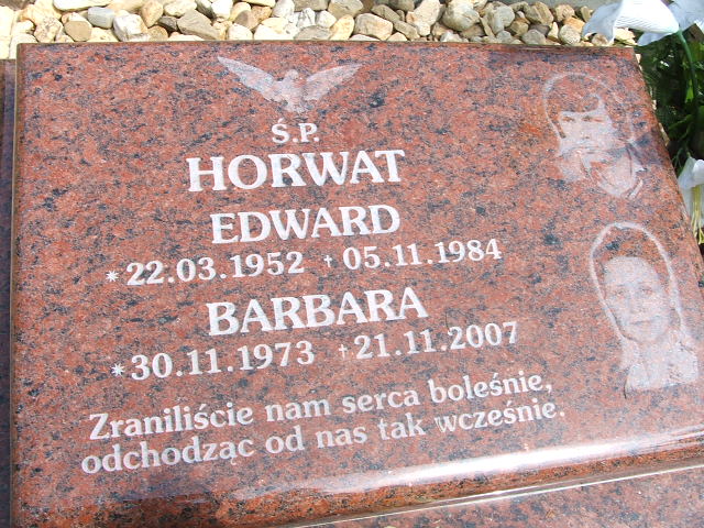 Barbara Horwat 1973 Głubczyce - Grobonet - Wyszukiwarka osób pochowanych