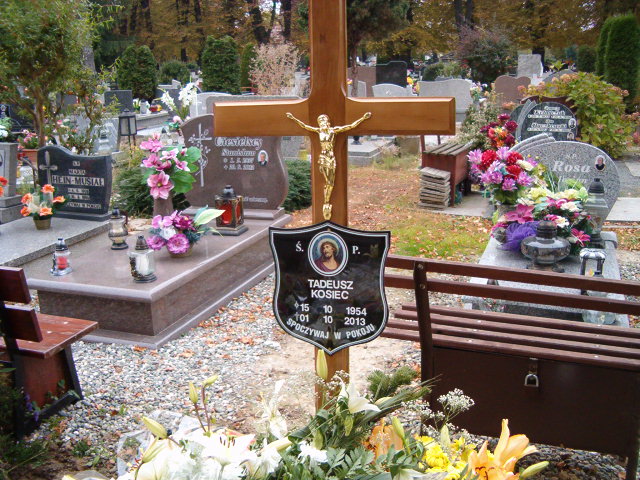 Tadeusz Kosiec 1954 Głubczyce - Grobonet - Wyszukiwarka osób pochowanych