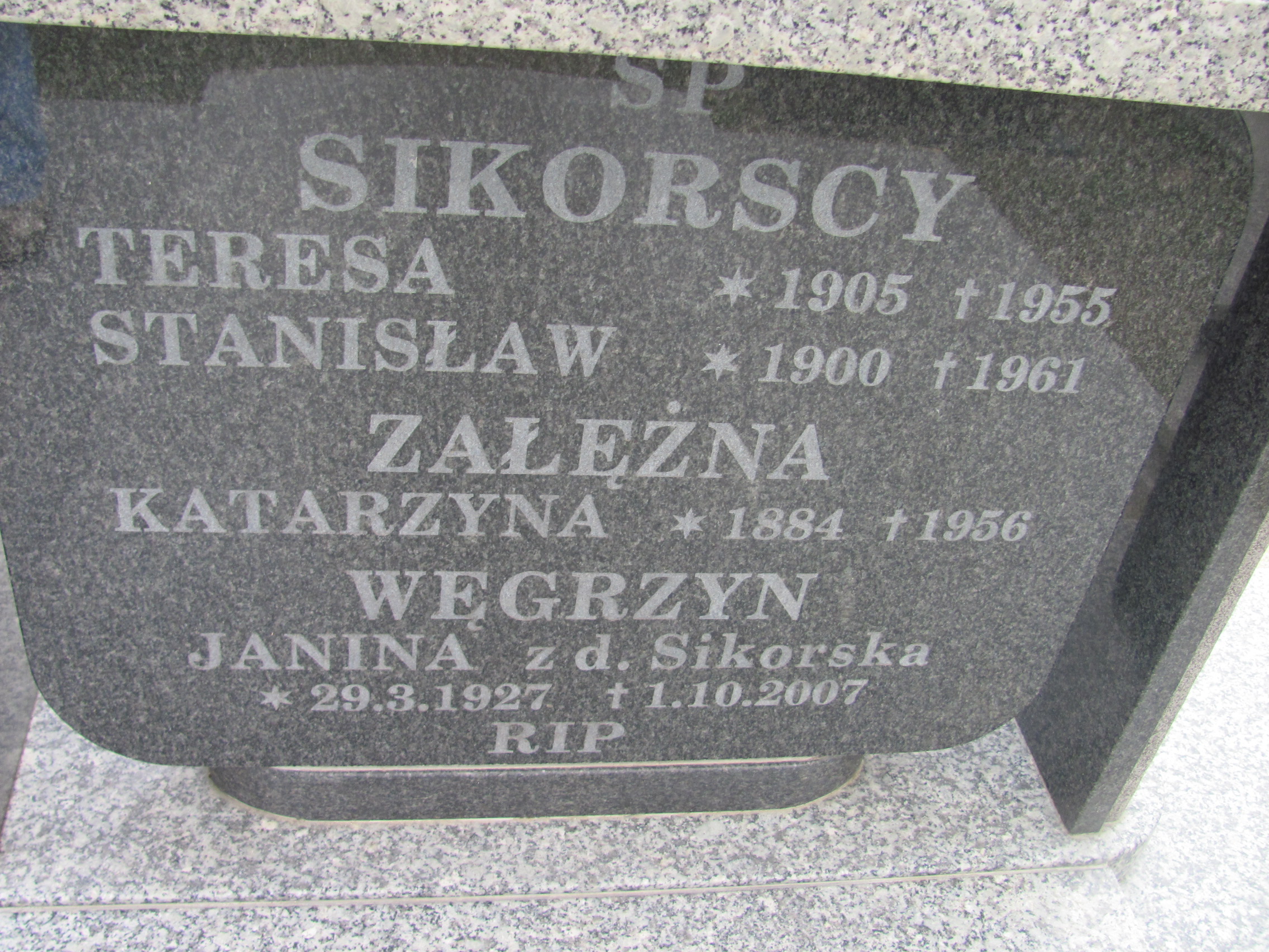 Teresa Sikorska 1905 Głubczyce - Grobonet - Wyszukiwarka osób pochowanych