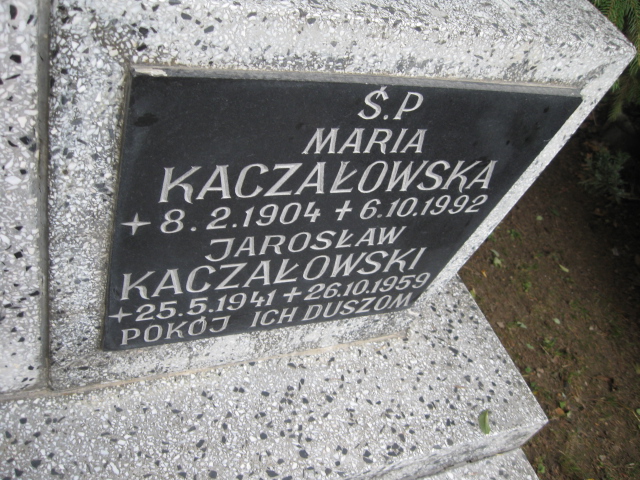 Jarosław Kaczałowski 1941 Głubczyce - Grobonet - Wyszukiwarka osób pochowanych
