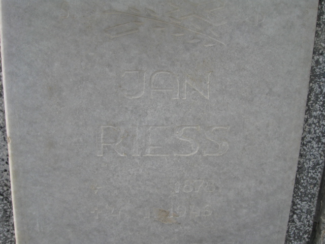 Jan Riess Głubczyce - Grobonet - Wyszukiwarka osób pochowanych