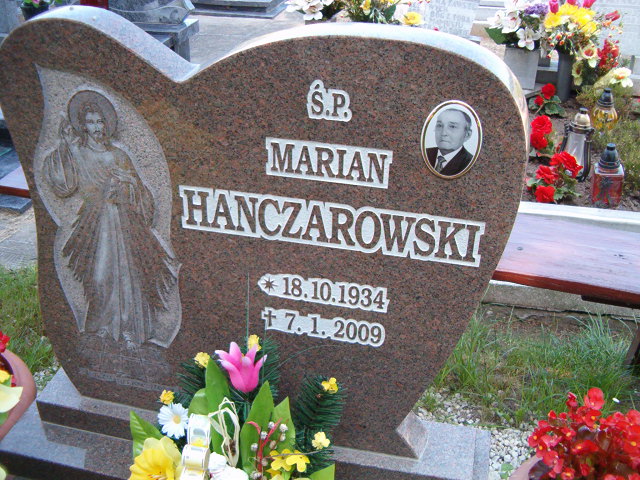 Marian Hanczarowski 1934 Głubczyce - Grobonet - Wyszukiwarka osób pochowanych