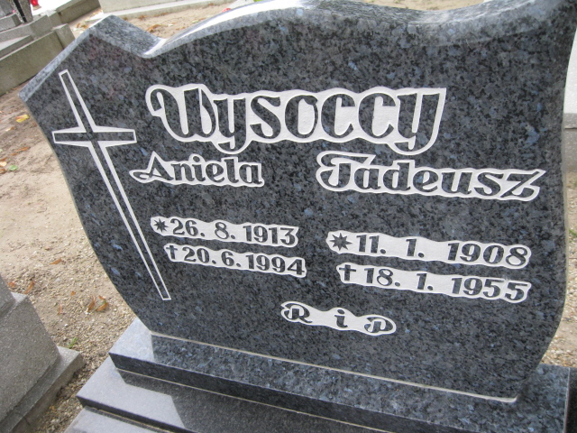 Tadeusz Wysocki 1908 Głubczyce - Grobonet - Wyszukiwarka osób pochowanych