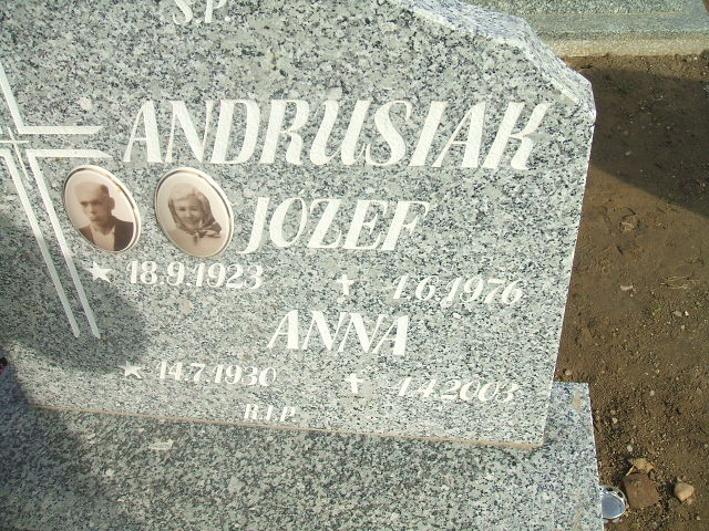 Anna Andrusiak 1930 Głubczyce - Grobonet - Wyszukiwarka osób pochowanych