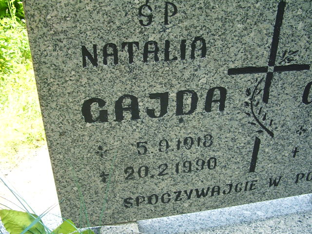 Grób Antoni Gajda