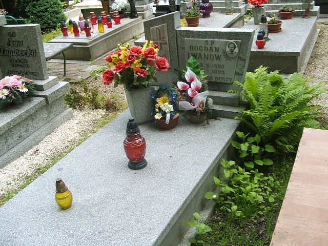 Grób Bogdan Iwanow