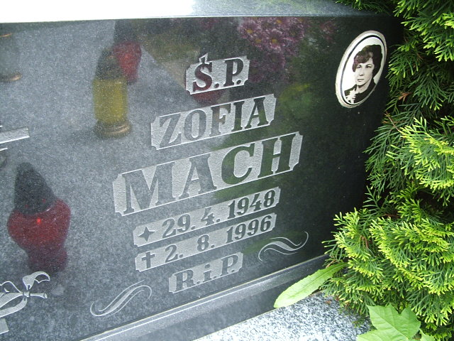 Grób Zofia Mach