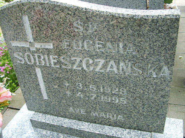 Grób Eugenia Sobieszczańska