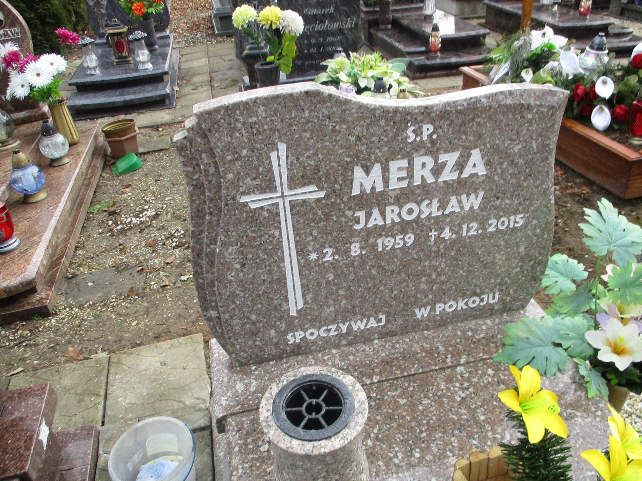 Grób Jarosław Merza