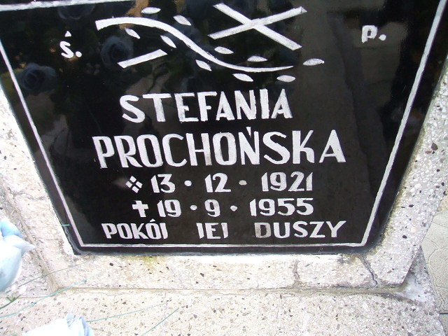 Grób Stefania Prochońska