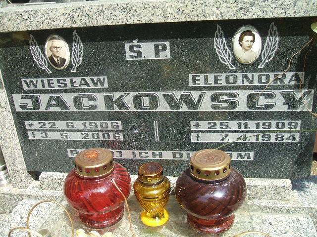 Grób Wiesław Jackowski