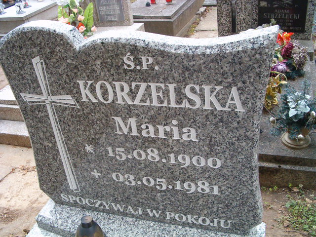 Grób Maria Korzelska