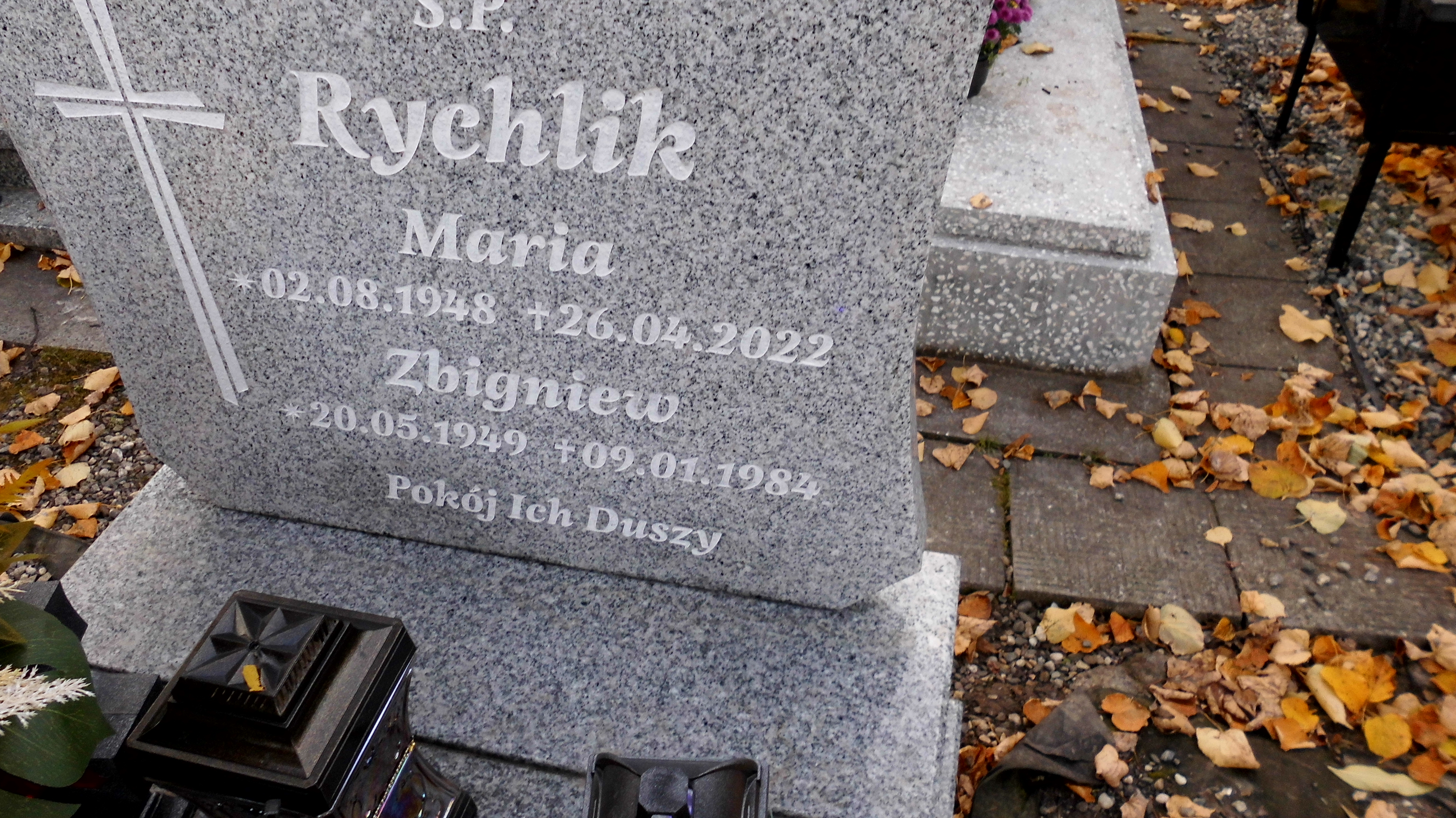 Grób Maria Rychlik