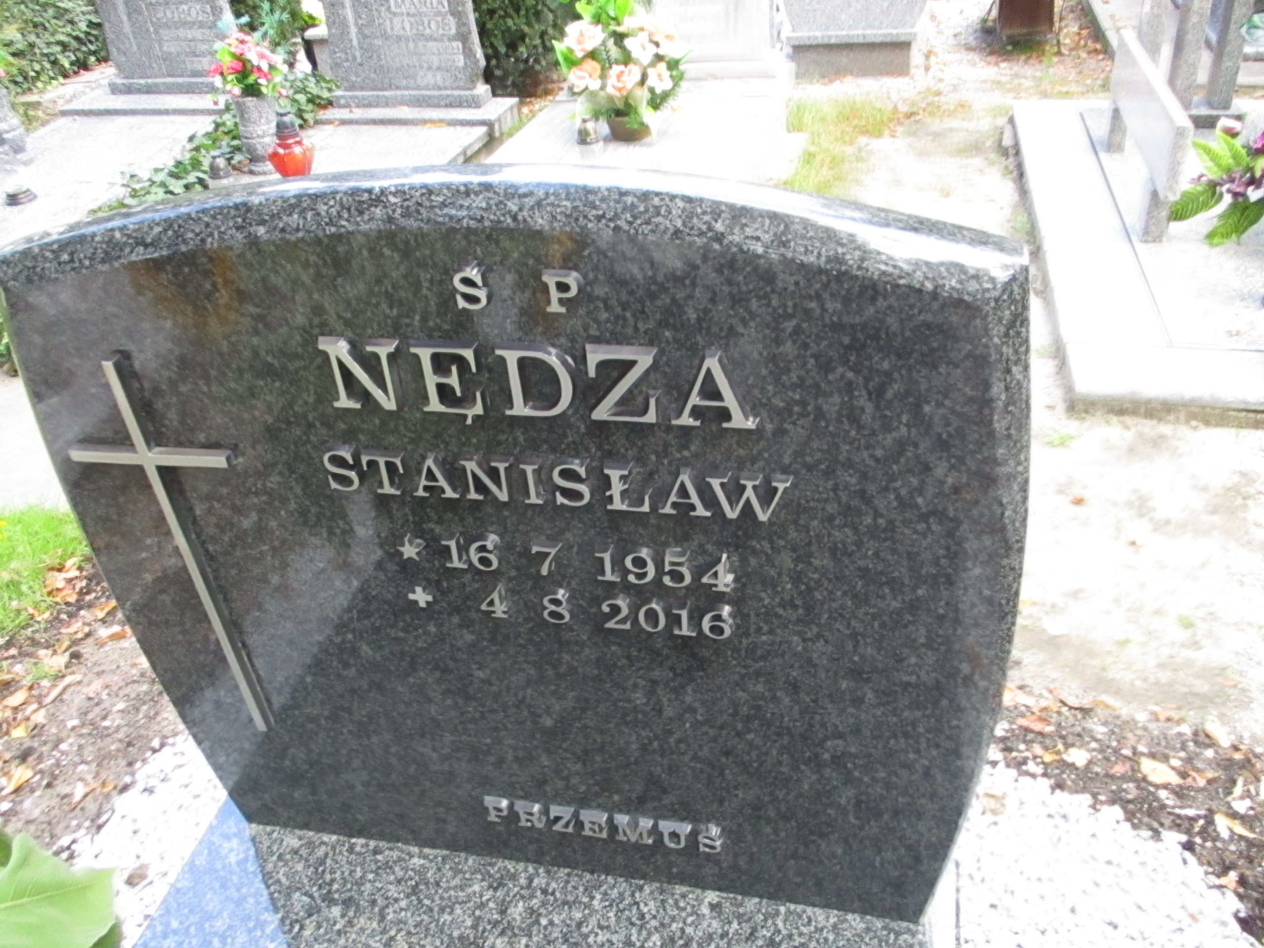 Grób Przemysław Nędza