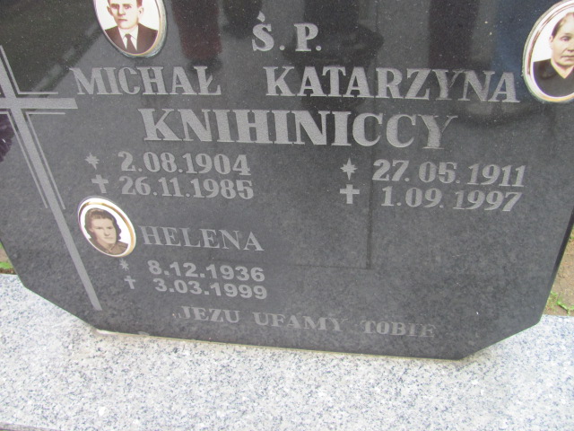 Grób Michał Knihinicki