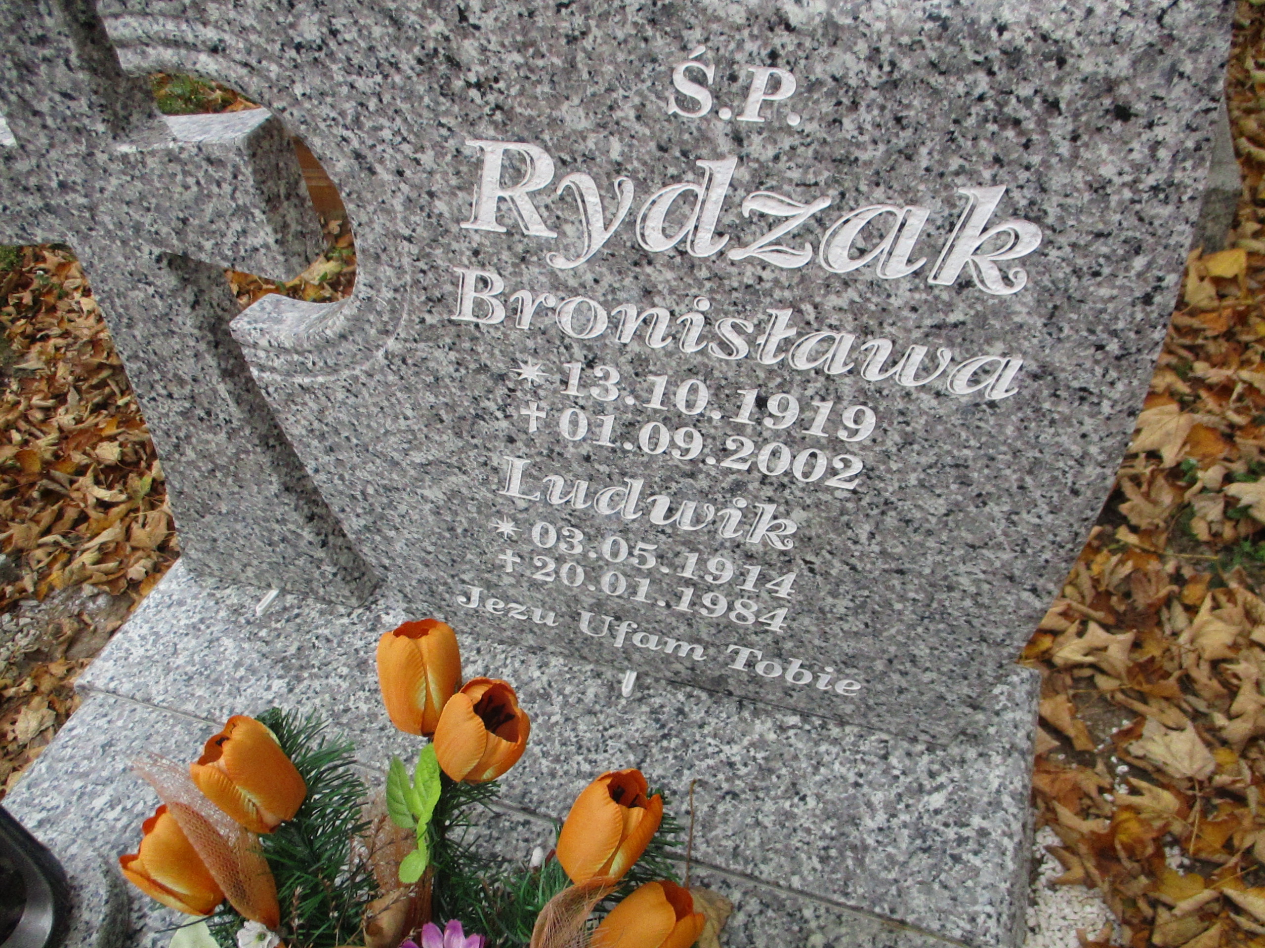 Grób Ludwik Rydzak
