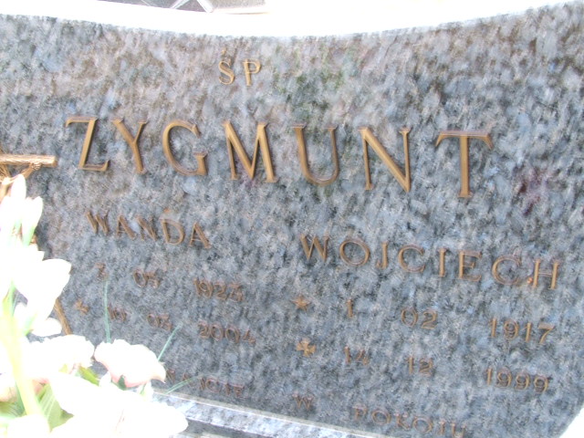 Grób Wanda Zygmunt